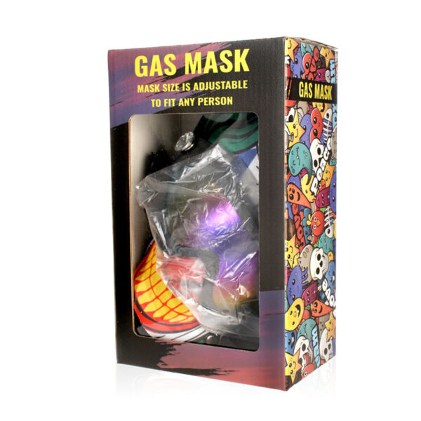 Akrilinė vandens pypkė Dujokaukė Skier dėžutėje