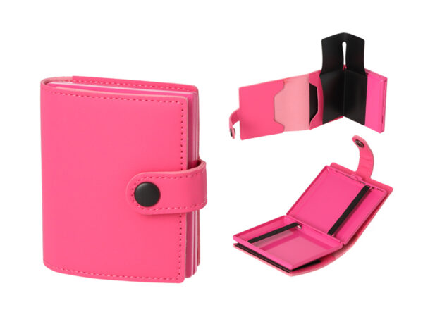 Cigaretinė „Angelo“ Pink – su kortelių skyriumi