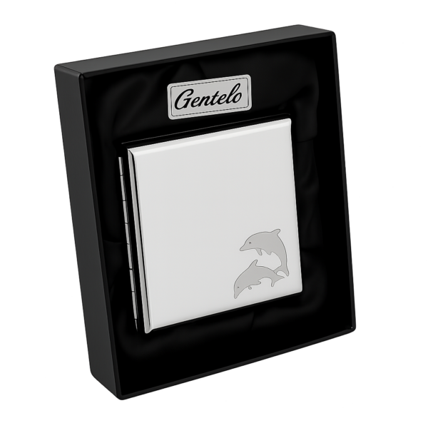 Metalinis portsigaras „Dolphins“ (Graviruota cigaretinė) vidus