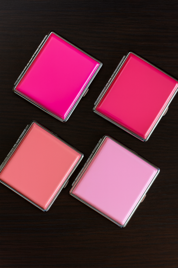 Metalinė cigaretinė „Pink Edition“ (Rožinis portsigaras)