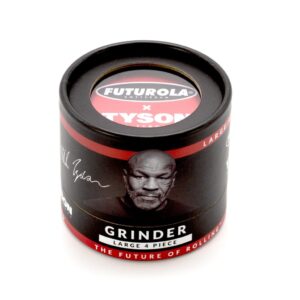 Metalinis smulkintuvas Futurola × Tyson 2.0 – 4 dalių kolekcinis