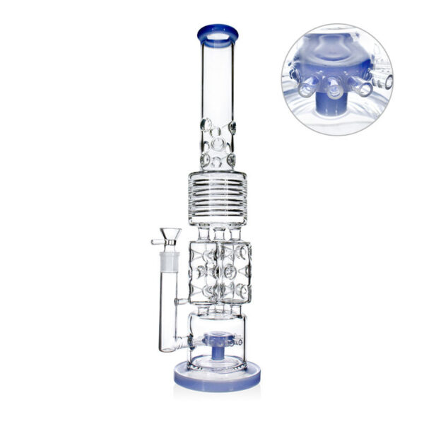 Stiklinė vandens pypkė Complicated 50 cm Stiklinė vandens pypkė Complicated 50 cm