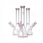 Stiklinė vandens pypkė Hello Pinky Beaker 25 cm