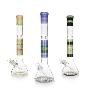 Stiklinė vandens pypkė "High Color Beaker" 46cm