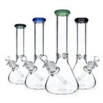 Stiklinė vandens pypkė "Simple Round Beaker" 31 cm