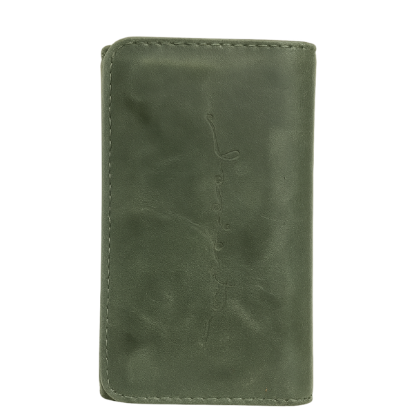 Tabako piniginė – La siesta Dark Green priekis