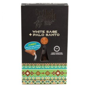 Tribal Soul White Sage Palo Santo Backflow smilkalai
