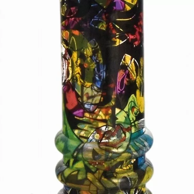 Akrilinė vandens pypkė Graffiti 30 cm