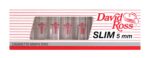 David Ross Slim minifiltrai 5 mm (10 vnt.)