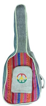 Gheri rankų darbo kanapinis gitaros krepšys