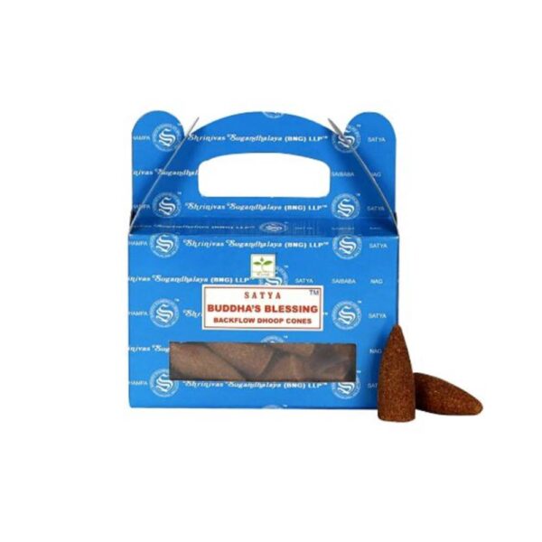 Satya Buddhas Blessing Backflow tekantys smilkalai - Bongai.lt