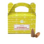 Satya Citronella Backflow tekantys smilkalai 24 vnt.