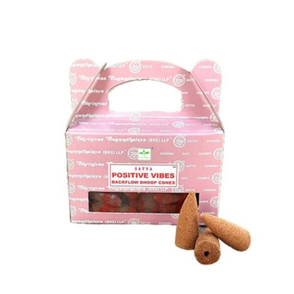 Satya Positive Vibes Backflow tekantys smilkalai - Bongai.lt