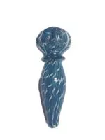 Stiklinė pypkė „Blue Stream“, 12 cm