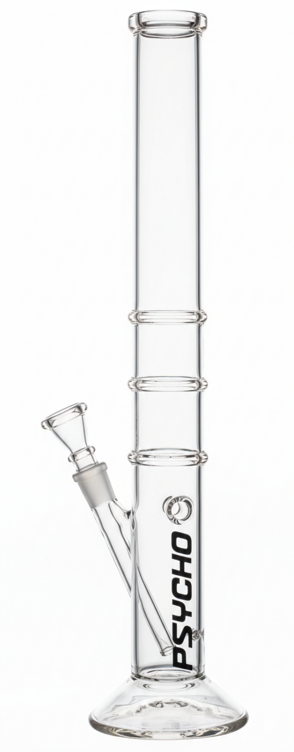 Stiklinė vandens pypkė „Psycho 3 Ring“ – 40 cm