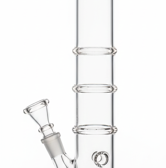 Stiklinė vandens pypkė „Psycho 3 Ring“ – 40 cm