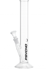 Stiklinė vandens pypkė „Psycho“ 34 cm – minimalistinis dizainas