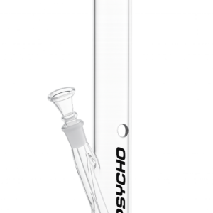 Stiklinė vandens pypkė „Psycho“ 34 cm – minimalistinis dizainas