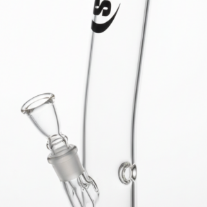Stiklinė vandens pypkė „Saturn Heavy Base Curve“ – 45 cm bongas