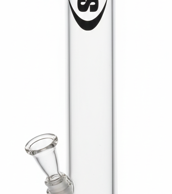 Stiklinė vandens pypkė „Saturn Heavy Base Wide“ – 45 cm