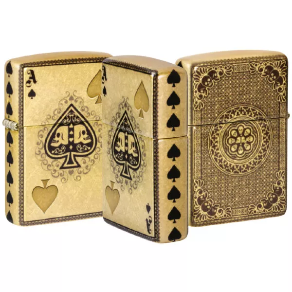 Žiebtuvėlis Zippo Ace Of Spadesf Žiebtuvėlis Zippo Ace Of Spadesf