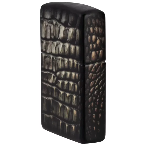 Žiebtuvėlis Zippo Aligator Skin šonu