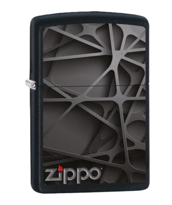 Žiebtuvėlis Zippo Black Abstract Design