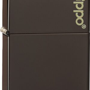 Žiebtuvėlis Zippo Brown Matte Zippo Logo