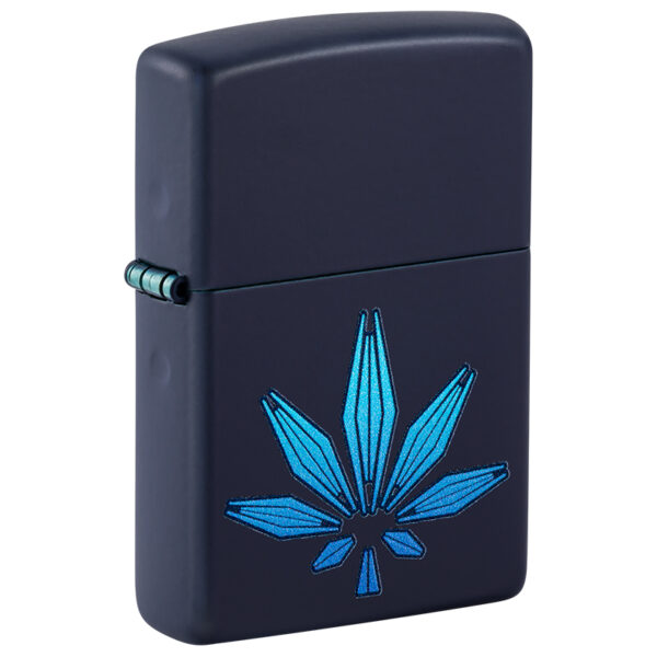 Žiebtuvėlis Zippo Canna Black Light Navy Blue Žiebtuvėlis Zippo Canna Black Light Navy Blue