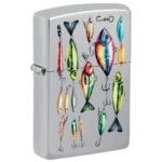 Žiebtuvėlis Zippo Fishing Hooks šonu