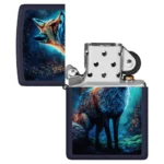 Žiebtuvėlis Zippo Fox Design atidarytas