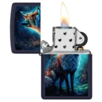 Žiebtuvėlis Zippo Fox Design dega