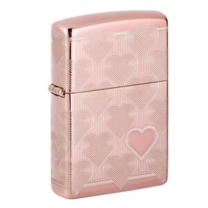Žiebtuvėlis Zippo Hearts Rose Gold