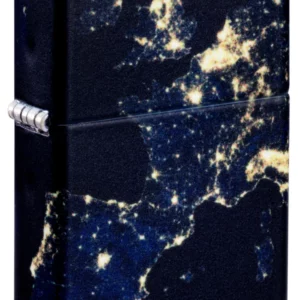 Žiebtuvėlis Zippo Night Earth Glow In The Dark šonu