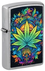 Žiebtuvėlis Zippo Psychedelic Cannabis Design