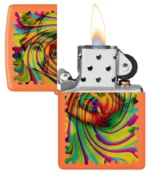 Žiebtuvėlis Zippo Sunglass Woman Design dega