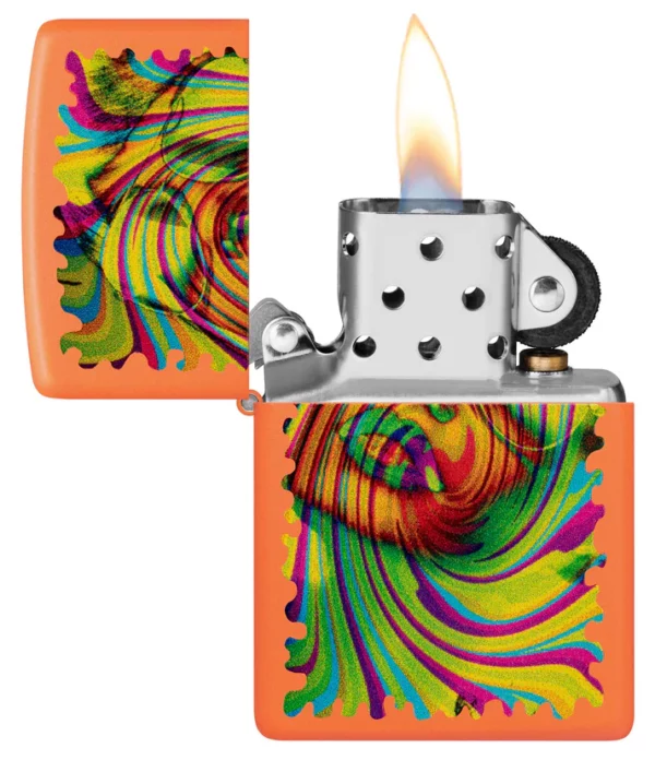 Žiebtuvėlis Zippo Sunglass Woman Design dega