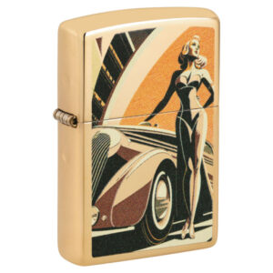 Žiebtuvėlis Zippo Vintage Car And Woman