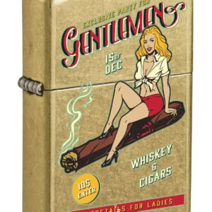 Žiebtuvėlis Zippo Whiskey and Cigars