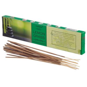Goloka Aromatherapy Lemongrass natūralūs smilkalai 15g