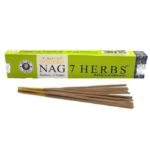 Golden Nag 7 Herbs natūralūs smilkalai 15 gr
