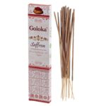 Goloka Saffron natūralūs smilkalai 15g
