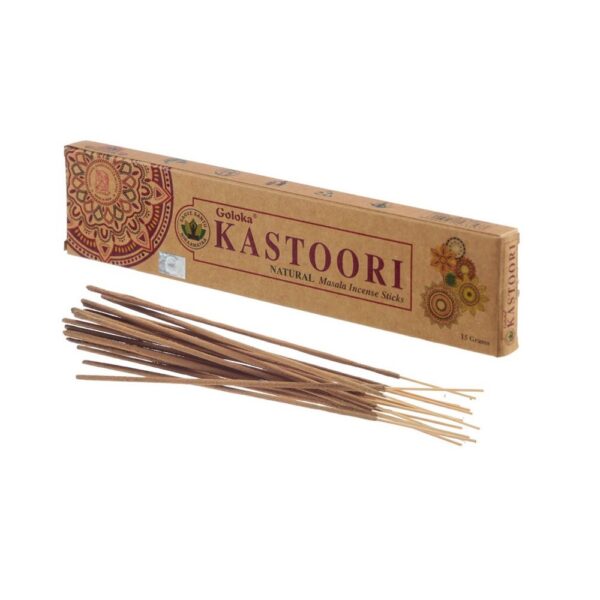 kadzidelka Goloka Organika Kastoori - Bongai.lt
