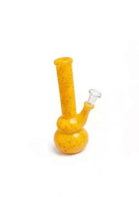 Stiklinė vandens pypkė Golden Sun 18 cm