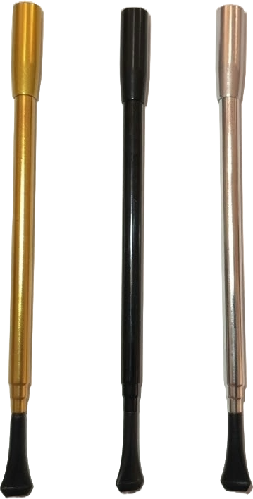 Kandiklis Cigaretei „Metal Edge“ – Prailginamas, 3 Spalvų Kandiklis Cigaretei „Metal Edge“ – Prailginamas, 3 Spalvų auksinės juodos sidabrinės