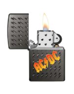 Žiebtuvėlis Zippo ACDC atidarytas