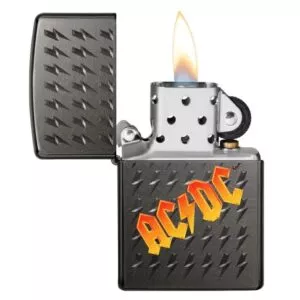 Žiebtuvėlis Zippo ACDC atidarytas