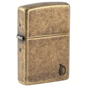 Žiebtuvėlis Zippo Armor Flame Brass