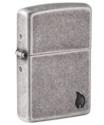 Žiebtuvėlis Zippo Armor Flame Silver