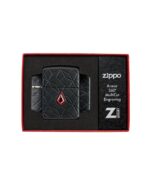 Žiebtuvėlis Zippo Diamond Pattern dovanų dėžutėje